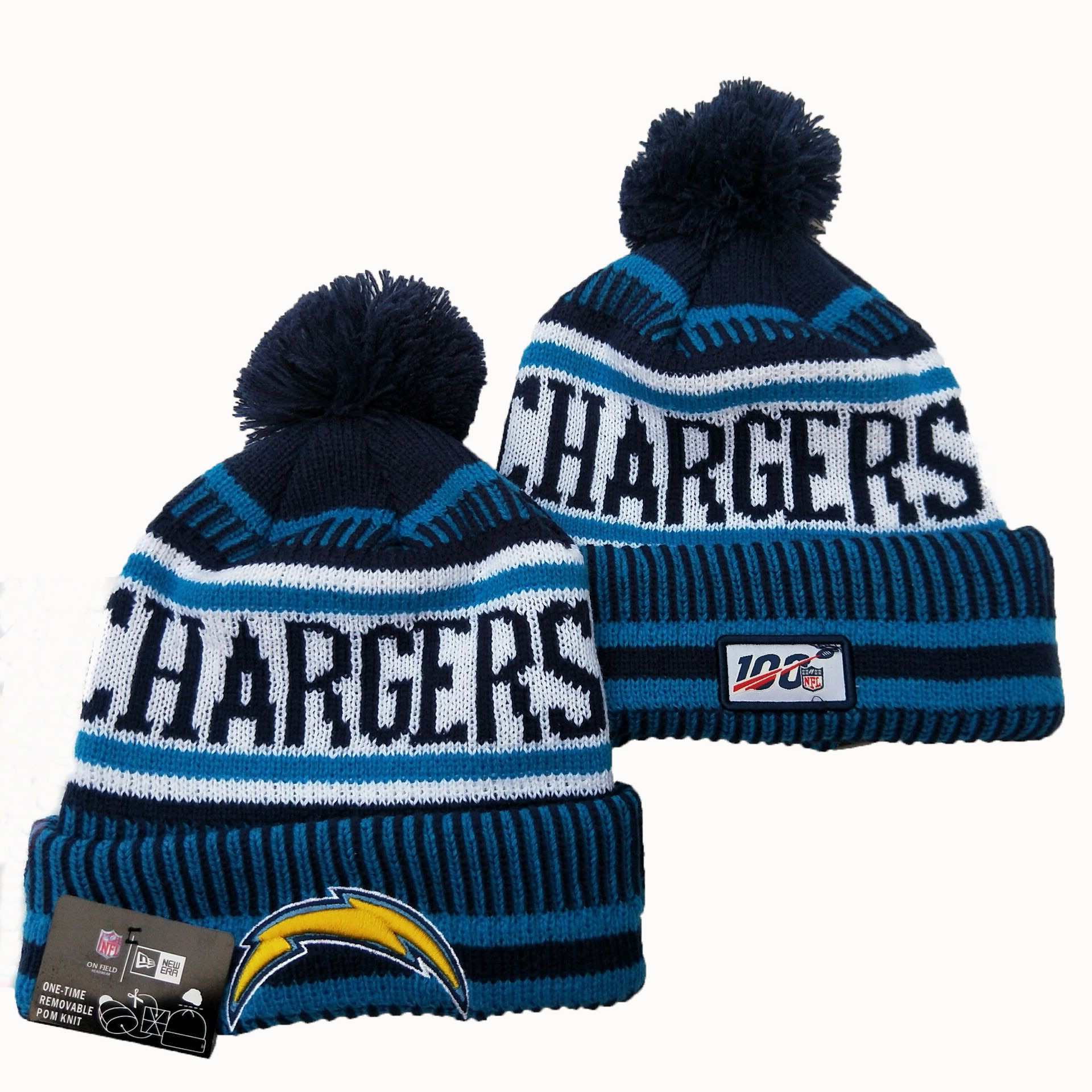 Los Angeles Chargers Knit Hats 032